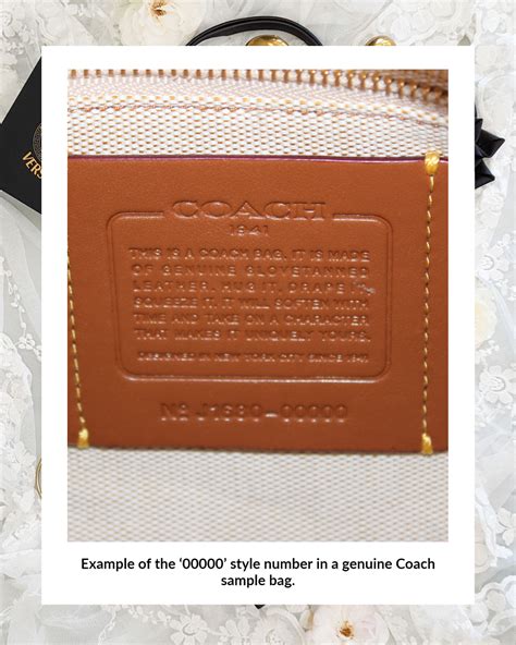 coach purse no serial number|authenticate coach purse serial number.